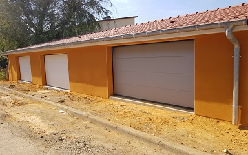 Construction d'un garage simple et un garage double
